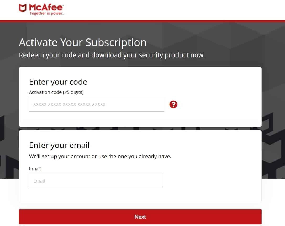 Antivirus Activation